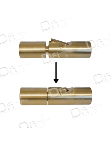 Canne Rigide Vissante 24mm 1,5m - F002 - dfiplus