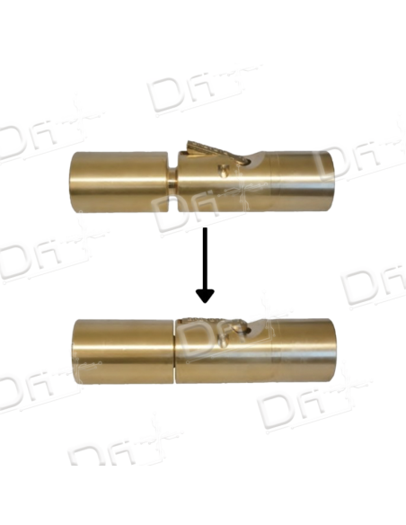 Canne Rigide Vissante 24mm 1,5m - F002 - dfiplus Canne Rigide Vissante 24mm 1,5m - F002 - dfiplus