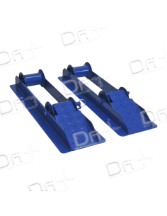 Dérouleur x2 Sabot Touret 1500Kg - F00163 - dfiplus