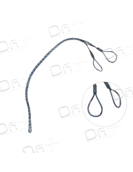 Tire Cable Grip Galvanisé Double Boucle 50-65mm - F00145 - dfiplus