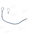 Tire Cable Grip Galvanisé Simple Boucle 20-30mm - F00133 - dfiplus