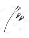 Tire Cable Tracteur galvanise Double Boucle 8-10mm - F001145 - dfiplus