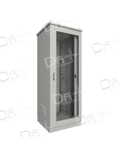 Baie Réseau Vitrée IP55 19" 42U 800x1000 - BRV554281 - dfiplus
