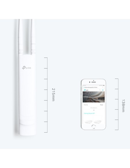 TP-Link EAP110-Outdoor Wi-Fi 4 N 300 Mbps Access Point