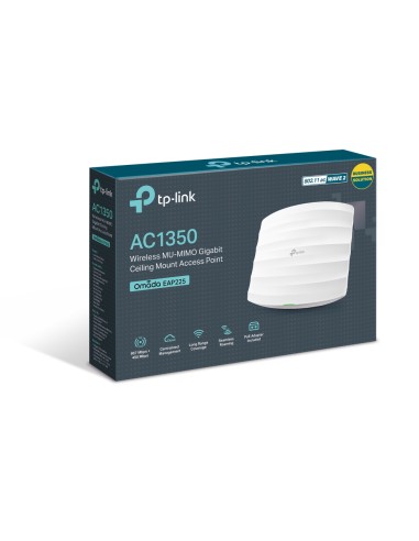 TP-Link EAP225 Wi-Fi Mesh AC1350 PoE Ceiling...