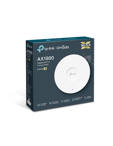 TP-Link EAP620 HD Wi-Fi 6 AX1800 Ceiling Mount...