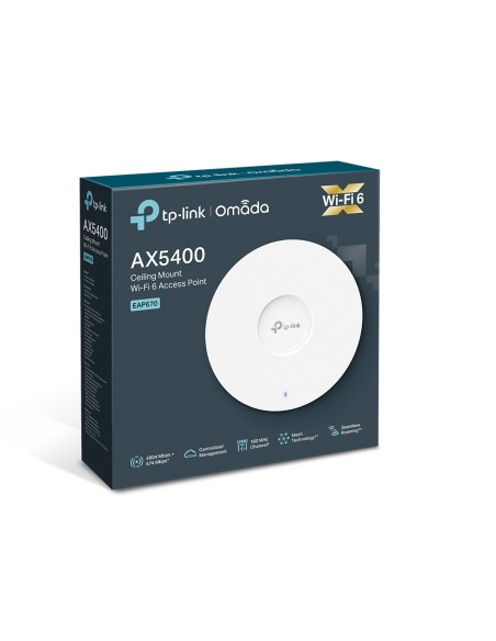 TP-Link EAP670 Wi-Fi 6 AX5400 Bi-Band Ceiling Mount Access Point