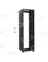 Baie Réseau 19" 32U 800x800 Sans Porte AV&AR - BR32880P - dfiplus