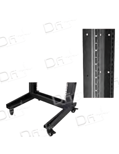 Bati Rack 2 montants 42U - BR242U - dfiplus
