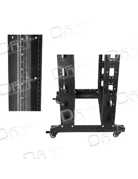 Bati Rack 4 montants 42U - BR442U - dfiplus