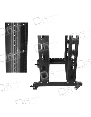 Bati Rack 4 montants 45U - BR445U - dfiplus