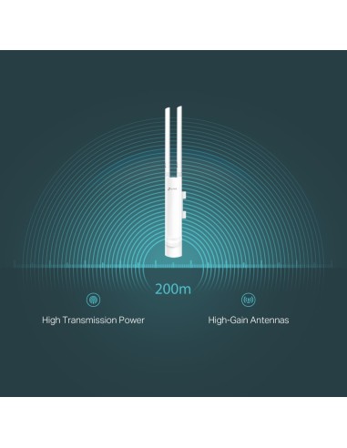 TP-Link EAP113-Outdoor Wi-Fi 4 N 300 Mbps...