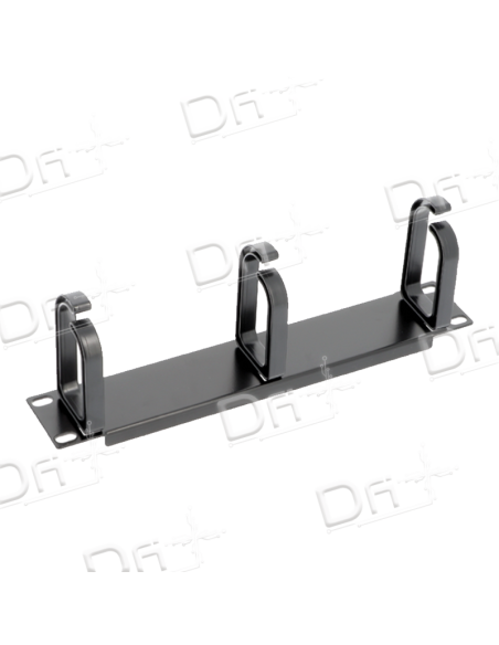 Panneau Guide Câble Fixe 1U 10" - PGC1U10P - dfiplus Panneau Guide Câble Fixe 1U 10" - PGC1U10P - dfiplus