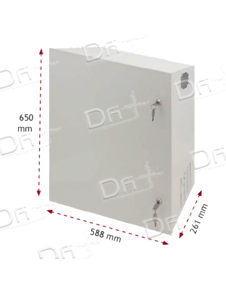 Coffret 19 Pouces Mural CCTV - C19P4CCTV - dfiplus