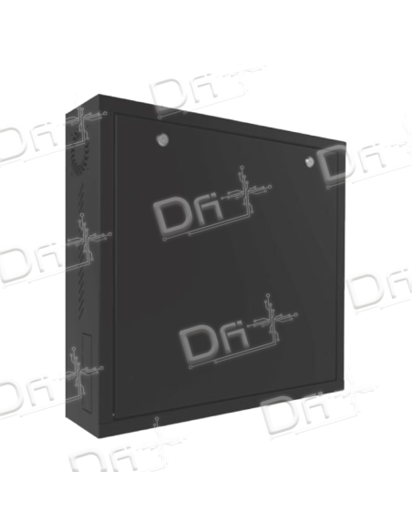 Coffret DVR-NVR 200mm Pleine Noir - CDN20PN - dfiplus