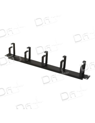 Panneau Guide Cable Fixe 1U - PGCF1U - dfiplus