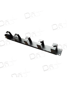 Panneau Guide Cable Large Fixe 1U - PGCLF1U - dfiplus