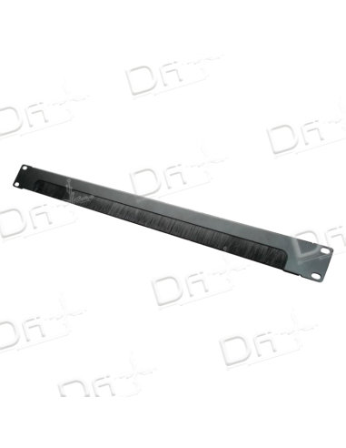 Panneau passe câble brosse basse 1U – PC191UC - dfiplus
