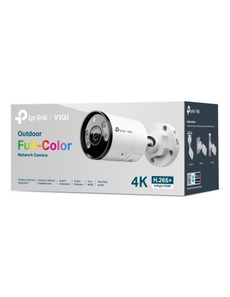 TP-Link VIGI 8MP InSight S385 Bullet Outdoor Full-Color Camera 2,8mm