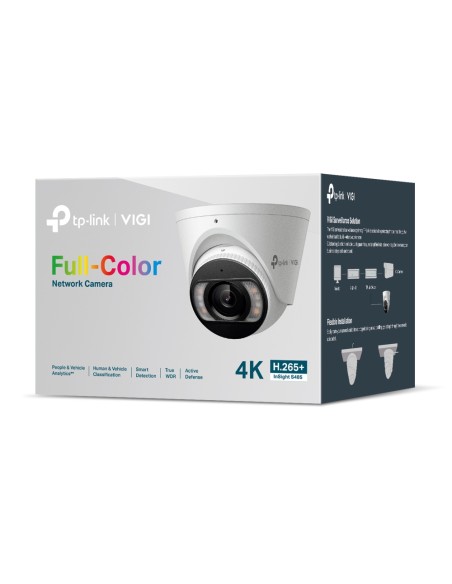 TP-Link VIGI 8MP InSight S485 Turret Full-Color Camera 4mm