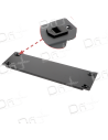 Panneau obturateur 2U Metal Clip - PO2UC19P - dfiplus