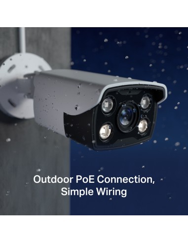 TP-Link VIGI C340 4MP Bullet Outdoor Full-Color...