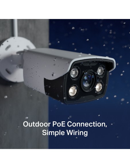 TP-Link VIGI C340 4MP Bullet Outdoor Full-Color Camera 2.8mm
