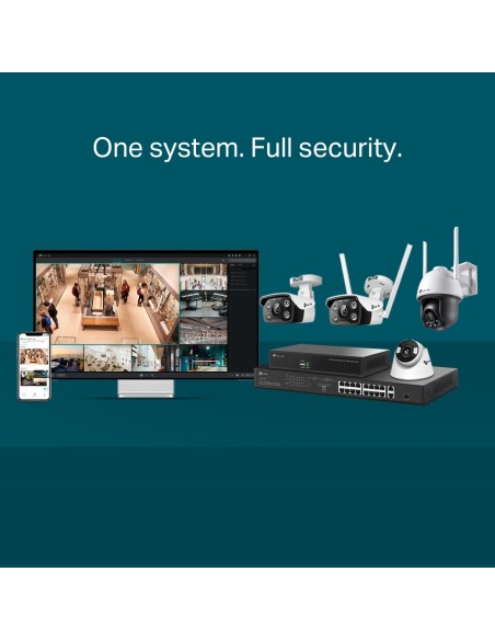 TP-Link VIGI C340 4MP Bullet Outdoor Full-Color Camera 2.8mm