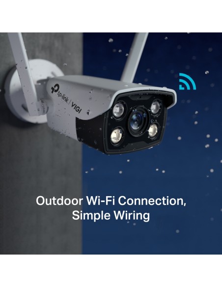 TP-Link VIGI C340-W Wi-Fi 4MP Bullet Outdoor Full-Color Camera 4mm