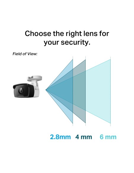 TP-Link VIGI C340I 4MP Bullet IR Outdoor Camera 4mm