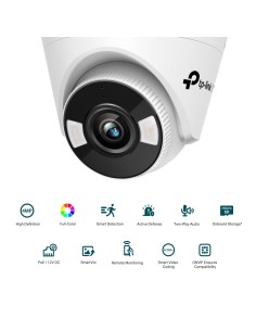 TP-Link VIGI C440 4MP Turret Full-Color Camera 4mm 2