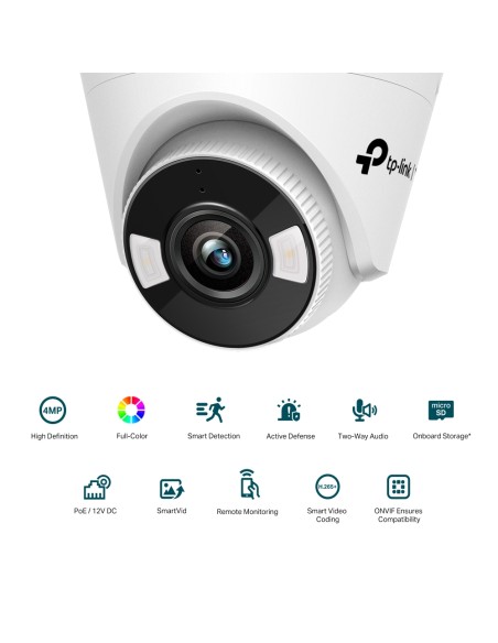 TP-Link VIGI C440 4MP Turret Full-Color Camera 2.8mm