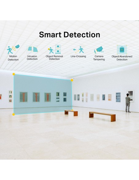 TP-Link VIGI C440I 4MP Turret IR Camera 2.8mm