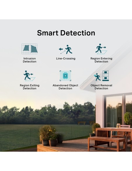 TP-Link VIGI C540V 4MP Pan Tilt Dual-Lens Varifocal Outdoor ColorPro Camera 8mm