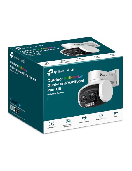 TP-Link VIGI C540V 4MP Pan Tilt Dual-Lens Varifocal Outdoor ColorPro Camera 8mm