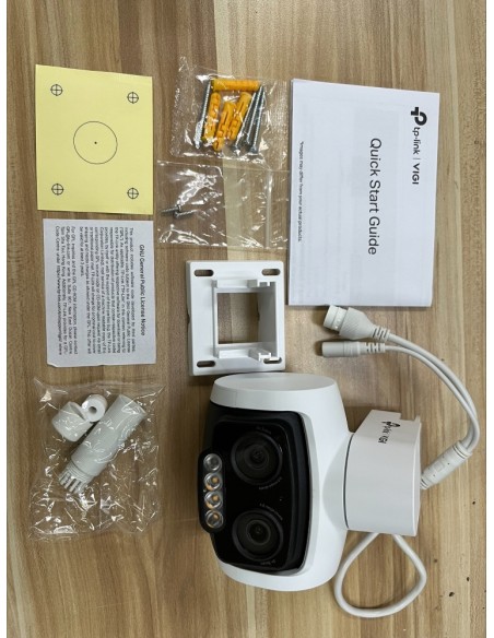 TP-Link VIGI C540V 4MP Pan Tilt Dual-Lens Varifocal Outdoor ColorPro Camera 8mm