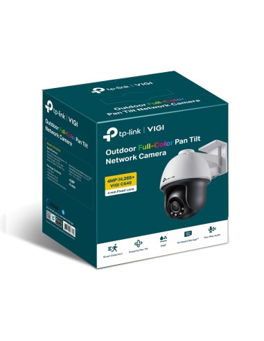 TP-Link VIGI C540 4MP Pan Tilt Outdoor...
