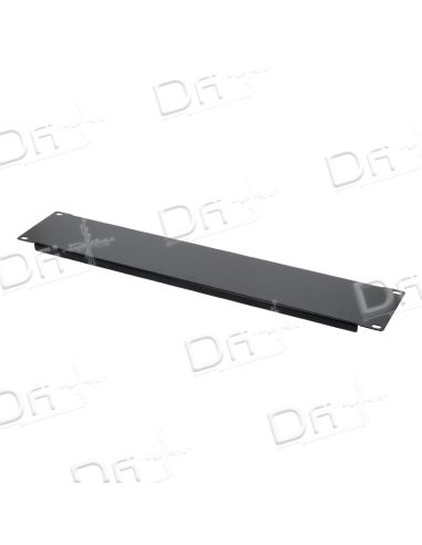 Panneau obturateur 2U Metal Vis - PO2U19P - dfiplus