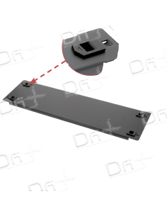 Panneau obturateur 3U Metal Clip - PO3UC19P - dfiplus