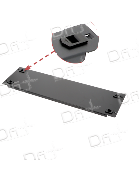 Panneau obturateur 3U Metal Clip - PO3UC19P - dfiplus Panneau obturateur 3U Metal Clip - PO3UC19P - dfiplus