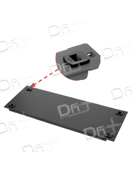 Panneau obturateur 4U Metal Clip