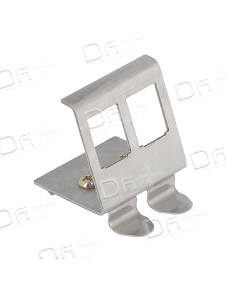 Rail DIN Adaptateur Keystone x2 800mm - RDAKX2800 - dfiplus Rail DIN Adaptateur Keystone x2 800mm - RDAKX2800 - dfiplus