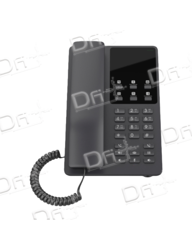 Grandstream GHP621W Hotel IP Phone Black - GHP621W - dfiplus