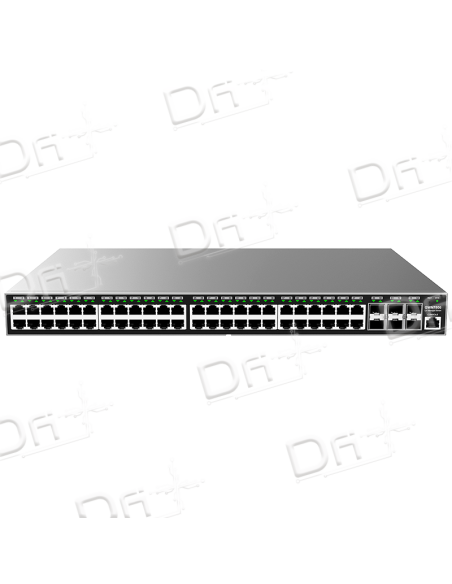 Grandstream Enterprise-Grade Layer 2+ Switch 48 Ports GE - 6 x SFP+ - GWN7806 - dfiplus Grandstream Enterprise-Grade Layer 2+ Switch 48 Ports GE - 6 x SFP+ - GWN7806 - dfiplus