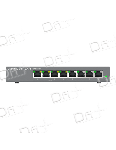 Grandstream Layer 2 Lite Switch 8 Ports GE - 4 Ports POE - GWN7711P - dfiplus Grandstream Layer 2 Lite Switch 8 Ports GE - 4 Ports POE - GWN7711P - dfiplus