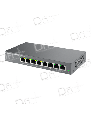 Grandstream Layer 2 Lite Switch 8 Ports GE - 4 Ports POE - GWN7711P - dfiplus