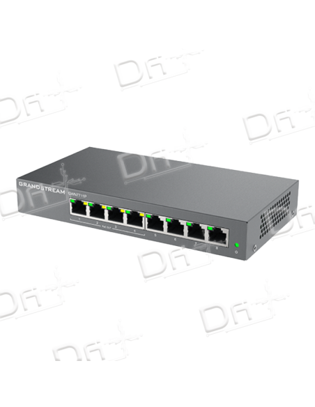 Grandstream Layer 2 Lite Switch 8 Ports GE - 4 Ports POE - GWN7711P - dfiplus Grandstream Layer 2 Lite Switch 8 Ports GE - 4 Ports POE - GWN7711P - dfiplus