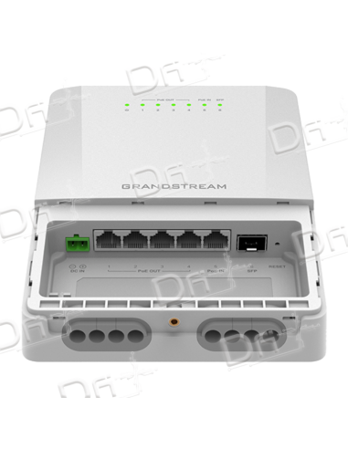 Grandstream Outdoor Layer 2 Lite Switch 5 Ports GE - 1 x SFP - GWN7710R - dfiplus