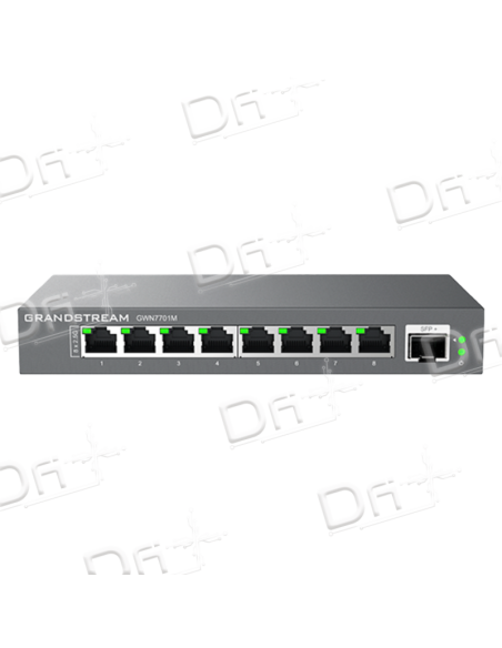 Grandstream Unmanaged 2.5G Multi-Gigabit Switch 8 Ports - GWN7701M - dfiplus Grandstream Unmanaged 2.5G Multi-Gigabit Switch 8 Ports - GWN7701M - dfiplus