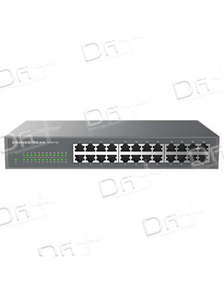 Grandstream Unmanaged Network Switch 24 Ports RJ45 - GWN7703 - dfiplus Grandstream Unmanaged Network Switch 24 Ports RJ45 - GWN7703 - dfiplus